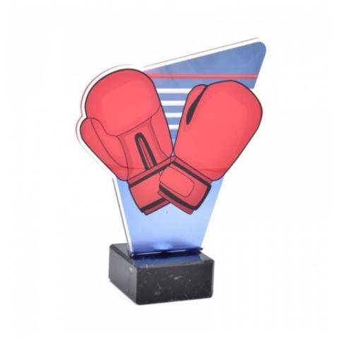 Trofeo Metacrilato Boxeo